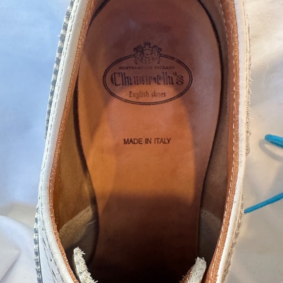 Women’s Church’s white lace-up brogue. Size 37 - Picture 10 of 11